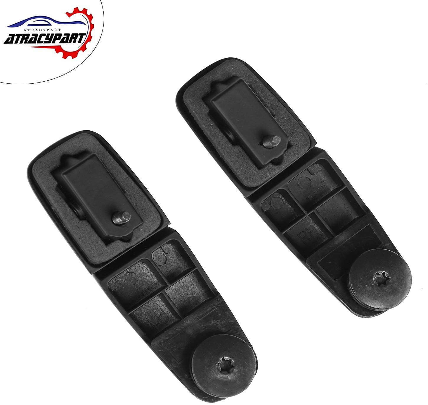 Hedday Rear Window Hinge Liftgate Glass Hinge Set Compatible with 2001-2007 Ford Escape 2005-2007 Mercury Mariner,Replacement for YL8Z78420A68BA YL8Z78420A69BA 