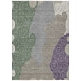 thumbnail image 2 of Addison Rugs Chantille Indoor/Outdoor Transitional Spiral Pewter Machine Washable Rectangle Rug, 8' x 10', 2 of 8