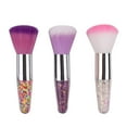 thumbnail image 1 of 3 piezas de pinceles para uñas, elimina el polvo para uñas acrílicas, pinceles de maquillaje, cepillo para manicura, herramientas de limpieza, juego de pinceles para decoración de uñas, 1 of 5