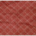 thumbnail image 4 of oneOone Cotton Poplin Twill Red Fabric Geometric Bandhani Sewing Craft Projects Fabric Prints By Yard 56 Inch Wide, 4 of 4