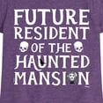 thumbnail image 3 of The Haunted Mansion - Future Resident Of The Haunted Mansion Tomb - Toddler & Youth Girls Short Sleeve Graphic T-Shirt, 3 of 5