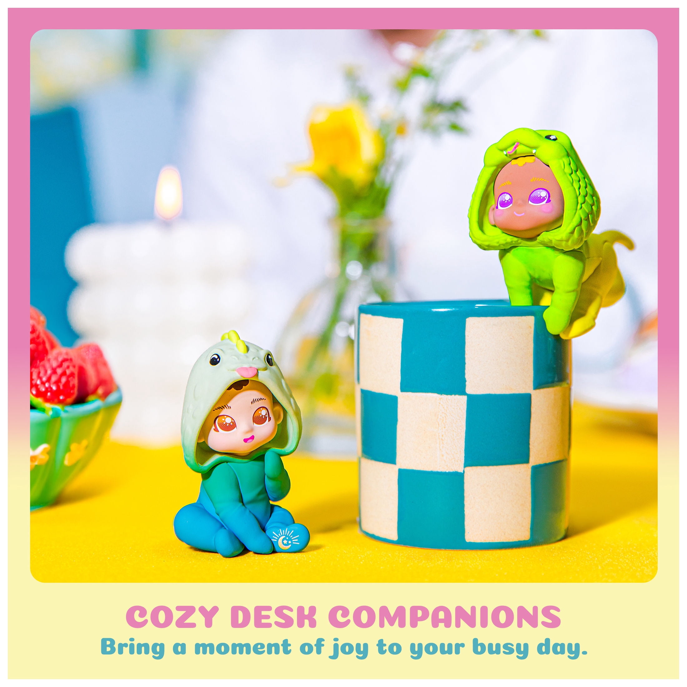 Onezzz, Animals Surprise Blind Box Kawaii Mini Figures for Ages 6 and up