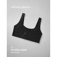 thumbnail image 5 of Sostén CRZ YOGA Softhold sin Varillas, Doble Capa, Negro, Talla M, 5 of 5