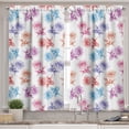 thumbnail image 2 of Ambesonne Floral Valance & Curtain, Romantic Blossoming Nature, 55"x36", Multicolor, 2 of 6