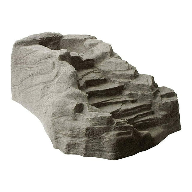 Algreen ALG-91961 Tranquillité Chutes Rocher Cascade Extérieur Étang Décor, Taupe