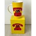 thumbnail image 2 of Christopher Vine for Maxwell & Williams MV0024GB Conical Red Phone Dial Mug, 2 of 2