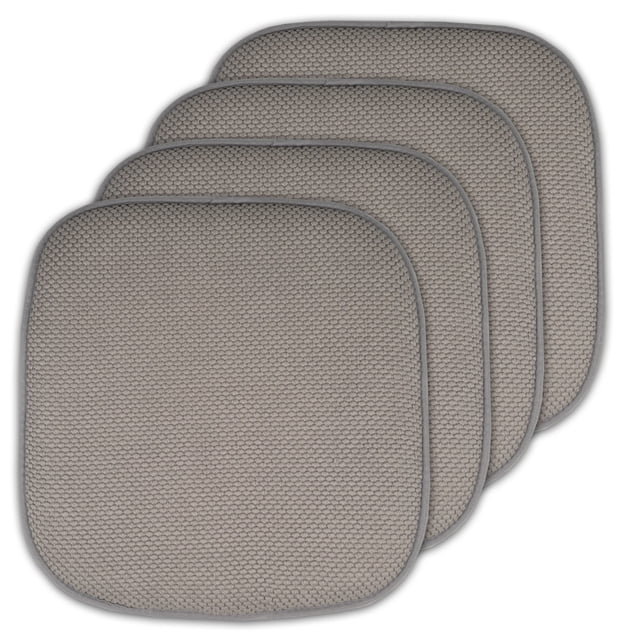 Cojín para silla Sweet Home Collection, espuma viscoelástica, 16 x 16 cm