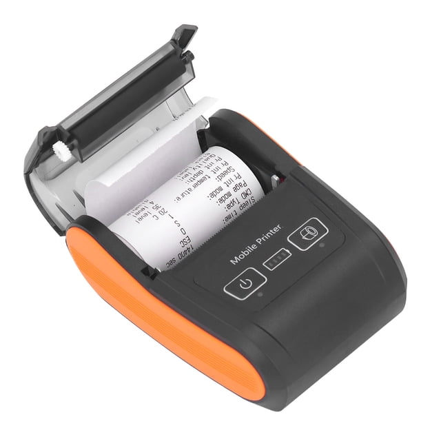 Printer, 203DPI High Speed Smoothly Printing Portable Receipt Printer for Restaurant