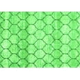 thumbnail image 1 of Ahgly Company Indoor Rectangle Trellis Green Modern Area Rugs, 2' x 4', 1 of 1