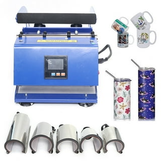 SHZOND 30OZ Tumbler Heat Press Machine 110v,11-30OZ Mug Tumbler Press  Machine DIY Cup Mug Press Machine Pink 