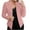 Pink, variant on Winter Clearance Winter Coats for Women Casual Fashion Pocket Solid Color Shawl Suit Jacket Blazer Top Coat Long Sleeve Outwear Clearance