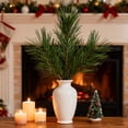 thumbnail image 6 of 8Pcs Artificial Pine Needles Branches 4 Inch, Lifelike Fir Greenery Picks for Christmas Wreaths Centerpieces, Small Pine Twigs Stems for Holiday Tree Arrangements Home Decor Use, 6 of 7