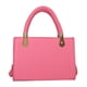 thumbnail image 1 of Bolso de cuero artificial con textura, bolso cuadrado pequeño, cadena simple, colgado para mujer, un hombro, rosa, 1 of 5