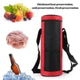 thumbnail image 3 of NIBOLOG Oxford Cloth Water Bottle Round Insulation Cover Folding Ice Pack Hot Water Bottle Insulation Cover for Outdoor Picnic Trip, 3 of 8