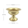 thumbnail image 6 of CreativeArrowy Metal Urn Planter Elegant Wedding Centerpieces Vase, 6 of 8