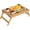 Bamboo, variant on Bed Tray Table with Folding Legs,Bamboo Breakfast in Bed for TV Table, Laptop Computer Tray,Eating,Snack Tray