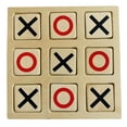 thumbnail image 2 of Milaget Tic TAC Toe Game Brain Teaser Educational Leisure Parent-Child Chess Noughts, 2 of 9