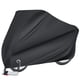 thumbnail image 1 of Puroma Funda para bicicleta impermeable al aire libre, cubierta para bicicleta, lluvia, sol, rayos UV, polvo, viento, con orificio de bloqueo para bicicleta eléctrica de carretera de montaña XL (negro, 1 of 7