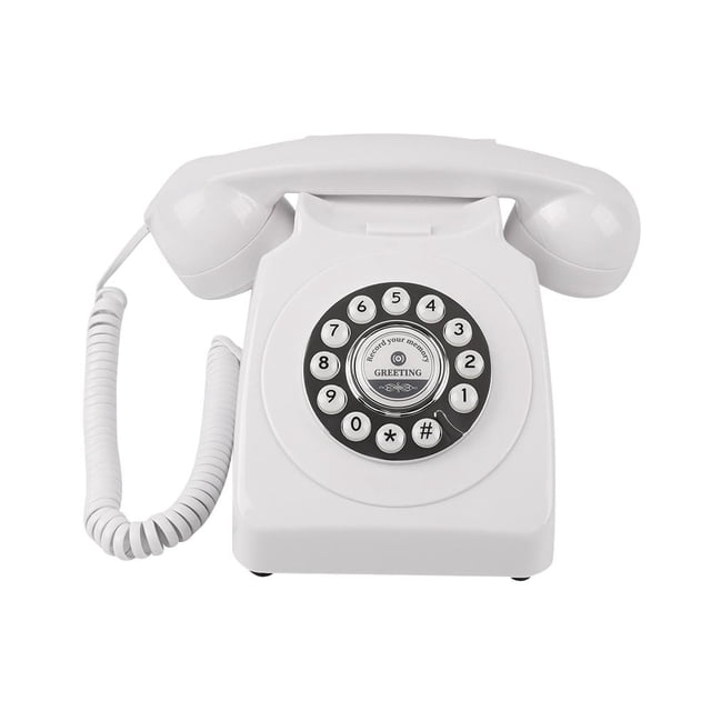 Phone Recorder Antique Old Fashioned Retro Style Landline Phone
