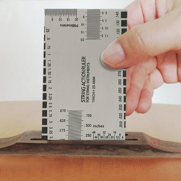 Guitar String Gauge,Guitar String Gauge Tool Guitar Measuring Tool Guitar Fret Protector Impressive Results