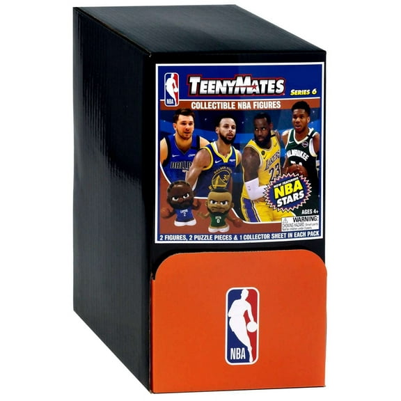 NBA TeenyMates Basketball Series 6 Mystery Box (32 Packs)