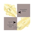 thumbnail image 4 of Motique Accessories 5 inch Large Jaw Clip Hair Claw with Leaf Design, 4 of 5