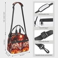 thumbnail image 2 of Easygdp Red Leaf Flame Fox Caja de Almuerzo para Mujeres y Hombres, Bolsa de Almuerzo Insulada, Bolsas Reutilizables Impermeables para Viajes, Trabajo y Picnics, 2 of 7