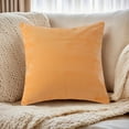 thumbnail image 5 of REGALWOVEN Uxcell Pack of 2 Chenille Throw Pillow Covers, Modern Solid Cushion Covers for Couch Sofa Home Beige 18" x 18", 5 of 6