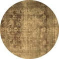 thumbnail image 1 of Ahgly Company Indoor Round Persian Brown Traditional Area Rugs, 5' Round, 1 of 4