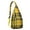 Yellow-24, variant on Buffalo Plaid Sling Bag - Classic Red and Black Checkered Crossbody Backpack for Women & Men, Water-Resistant Shoulder Bag (Rustic Farmhouse Style, Lightweight & Durable)
