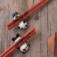 thumbnail image 3 of Cute Panda Chopsticks, MHKBD Chopsticks with Case Reusable Wooden Chopsticks with Cute Panda Holders Gift for Valentine's Day, Perfect for Panda Perso, 3 of 4