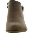 thumbnail image 3 of LifeStride Womens Alexi Faux Suede Zip Up Ankle Boots, 3 of 3