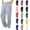 Saffron 01, variant on Dwelliawo Mens Baggy Sweatpants Casual Straight Wide Leg Pants Drawstring Athletic Workout Gym Jogger with Pockets Gray 01 4xL
