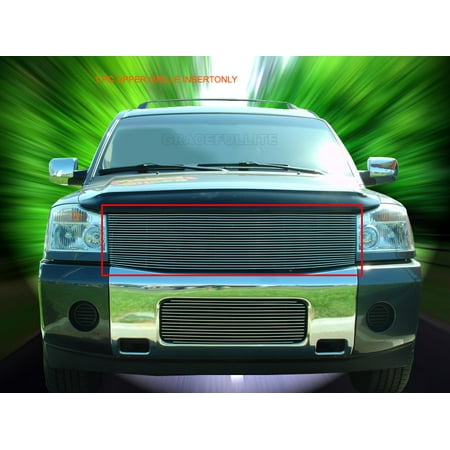 Nissan Xterra Billet Grille - Fedar Main Upper Billet Grille For 2004-2007 Nissan Titan/Armada