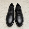 thumbnail image 2 of Zapatillas de Vestir Wingtip MaxFlex para Hombre Bruno Marc, Negras, 2 of 8