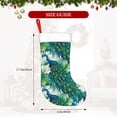 thumbnail image 4 of Honeii Peacock And Flowers for Christmas Stocking,Large Xmas Stocking,Holiday and Family Stocking for Fireplace Christmas Holiday Party Decoration, 4 of 7