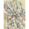 thumbnail image 5 of Bagilaanoe Toddler Baby Girl Jumpsuit Sleeveless Print Romper Overalls 1T 2T 3T 4T 5T 6T Kids Pants with Belt Summer Clothes, 5 of 8
