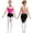 Hot Pink&Black, variant on Girls Lyrical Ballet Leotard Dress Modern Jazz Latin Dance Ballroom Dancewear Purple&Black 6