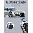 thumbnail image 3 of YONUFI Car Key Fob Cover Case for Audi A4 Q7 Q5 Remote Protector Keychain, 3 of 6