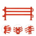 WAXIAYUZ Mini Plastic Corral Fence Panel Set for Farm Animals