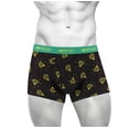 thumbnail image 2 of Two Left Feet Comic Print Men's Trunk Boxer Brief Underwear Yellow (Black Diamond, Large), 2 of 2