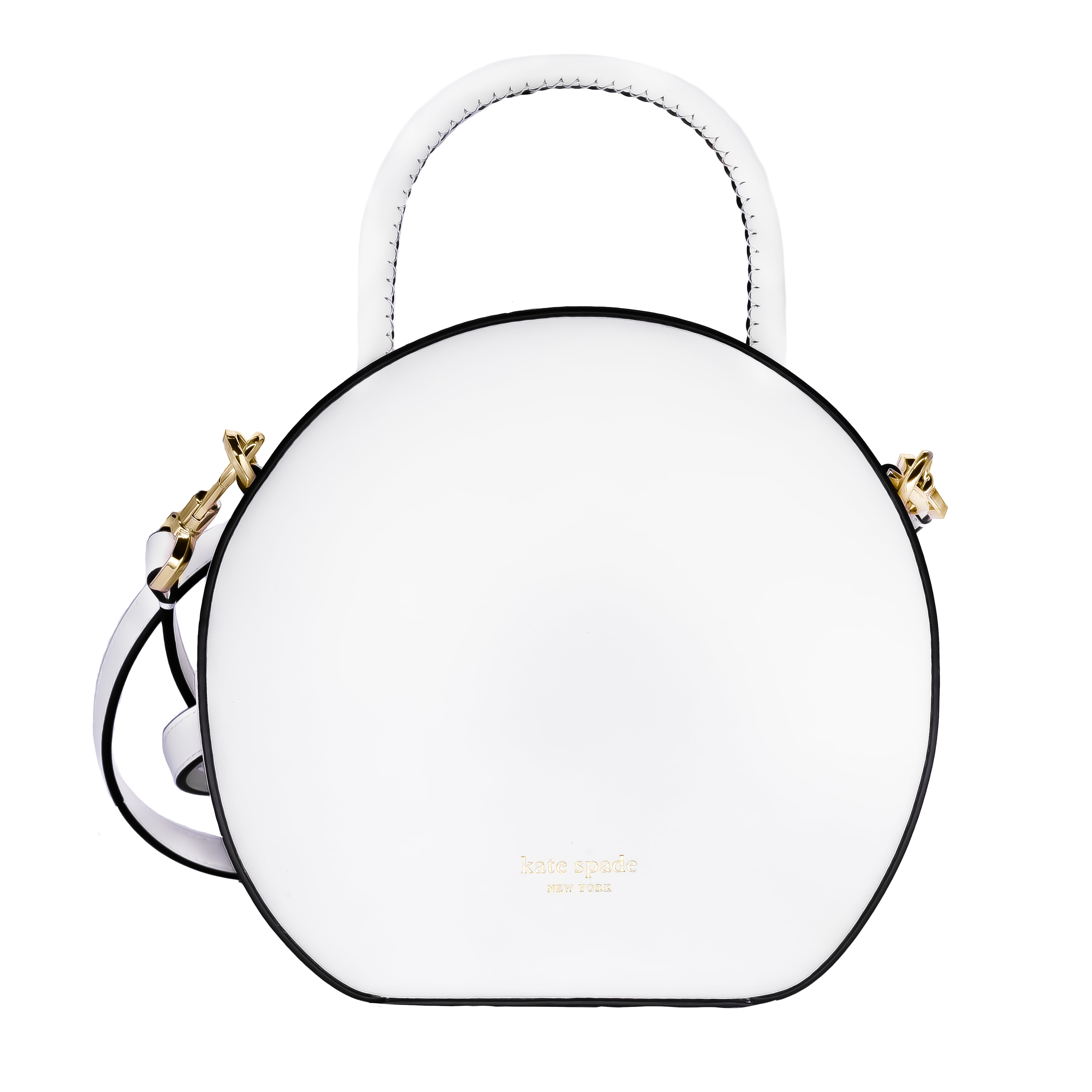 Kate Spade New York Women's Andi Canteen Handbag Optic White 