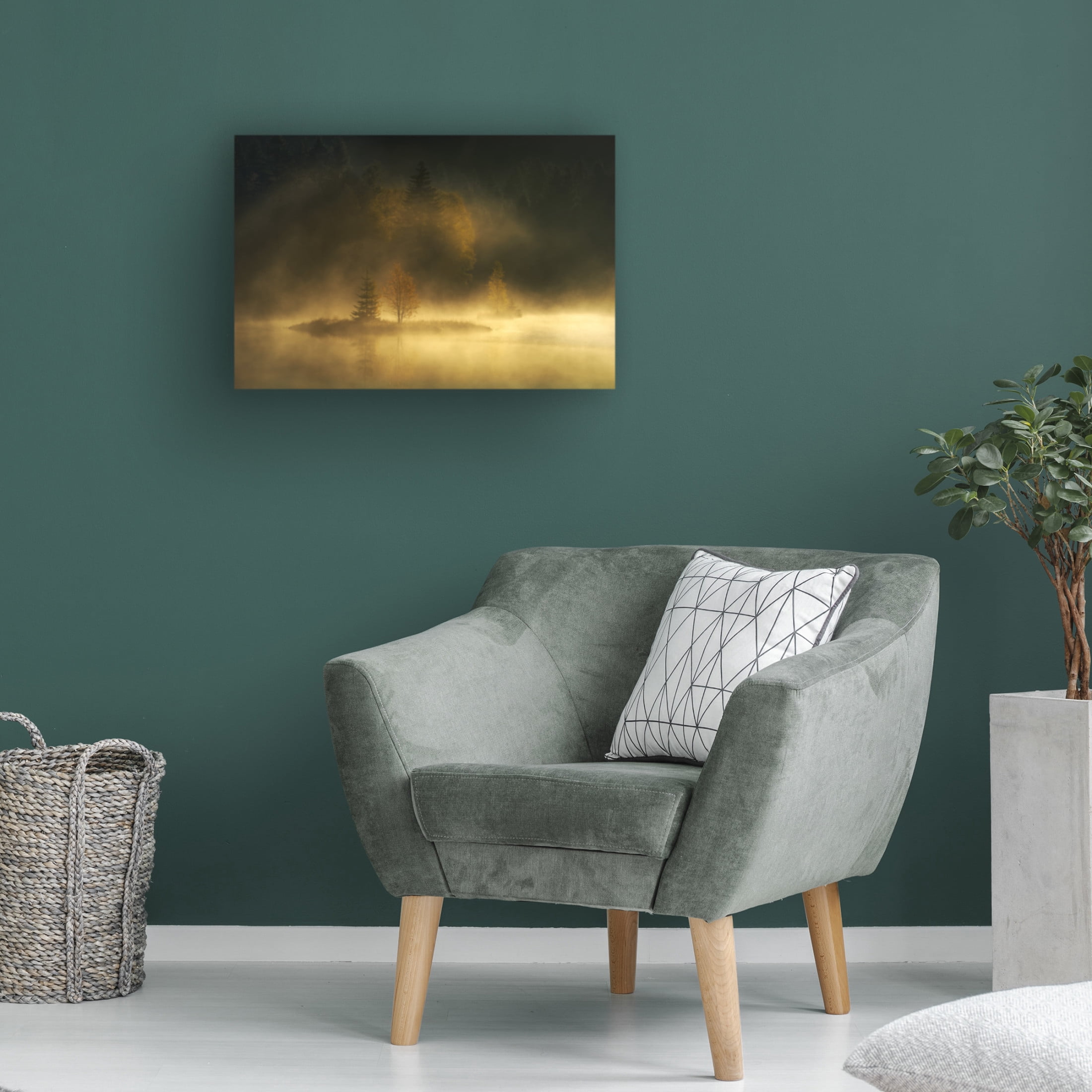 Canvas Wall Art - Ellen Borggreve 'Autumnsphere' Wall Art for Living Room, Bedroom, or Office D?cor by Trademark Fine Art - 32 x 22 Inches