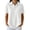 White, variant on cocolona Summer Collar Shirts for Women Lapel Short Sleeve Button Tops Dressy Casual Basic Loose Solid Color Blouses