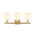 thumbnail image 2 of Innovations Lighting - White Venetian - 3 Light Bath Vanity In Modern Style-11, 2 of 7