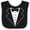 Black and White, variant on Inktastic Tuxedo with Bow Tie Boys or Girls Baby Bib
