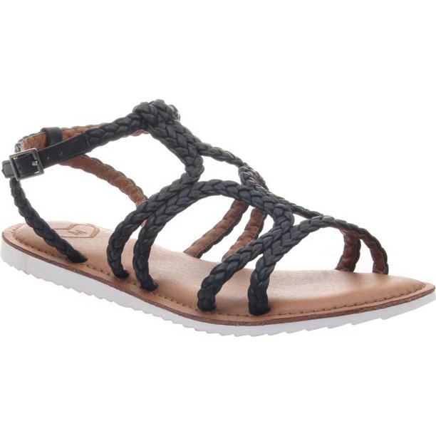 braided flat sandals