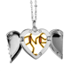 thumbnail image 1 of Egipto figura patinaje patron Alas de ángel collar colgante regalo de moda Unbranded M, 1 of 3