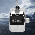 thumbnail image 1 of Counter, Durable Portable Stable Silver Handheld Counter, Conference Attendance Industry For Data Statistics Traffic Flowing, 1 of 7
