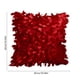 thumbnail image 3 of Multi-color Three-dimensional Leaves Car Pillow Cover Home Living Room Hotel Sofa Cushion Cover Satin Backrest Cover, 3 of 6